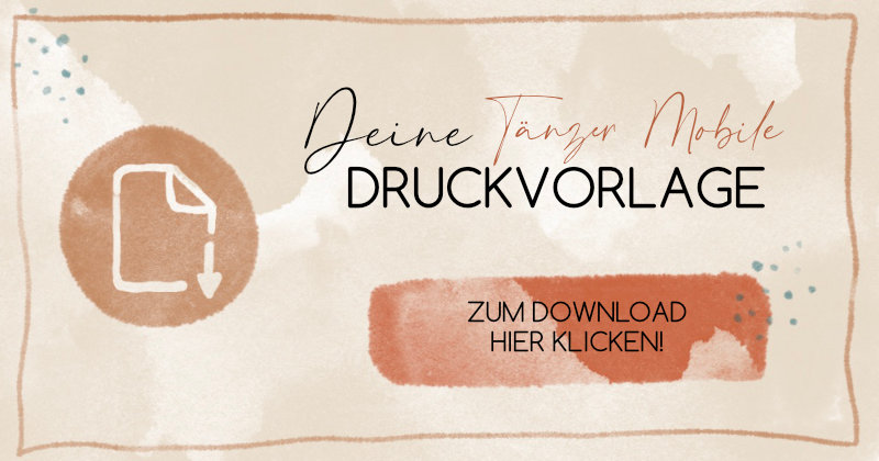 Download Tänzer Mobile Druckvorlage