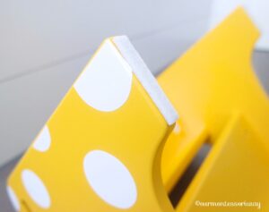 Ikea Trogen gelb mit Filz