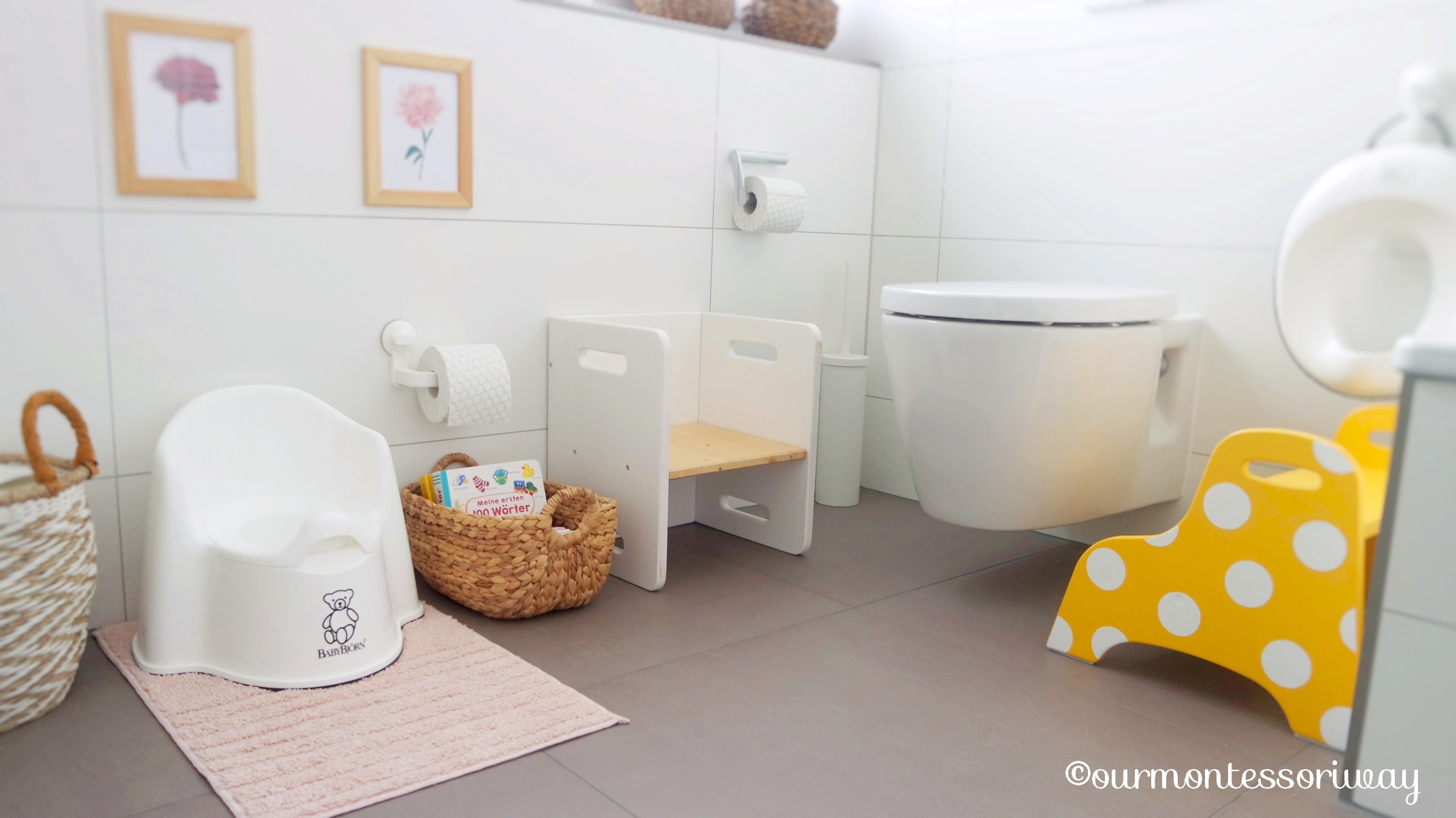 Montessori Töpfchen und Toilette