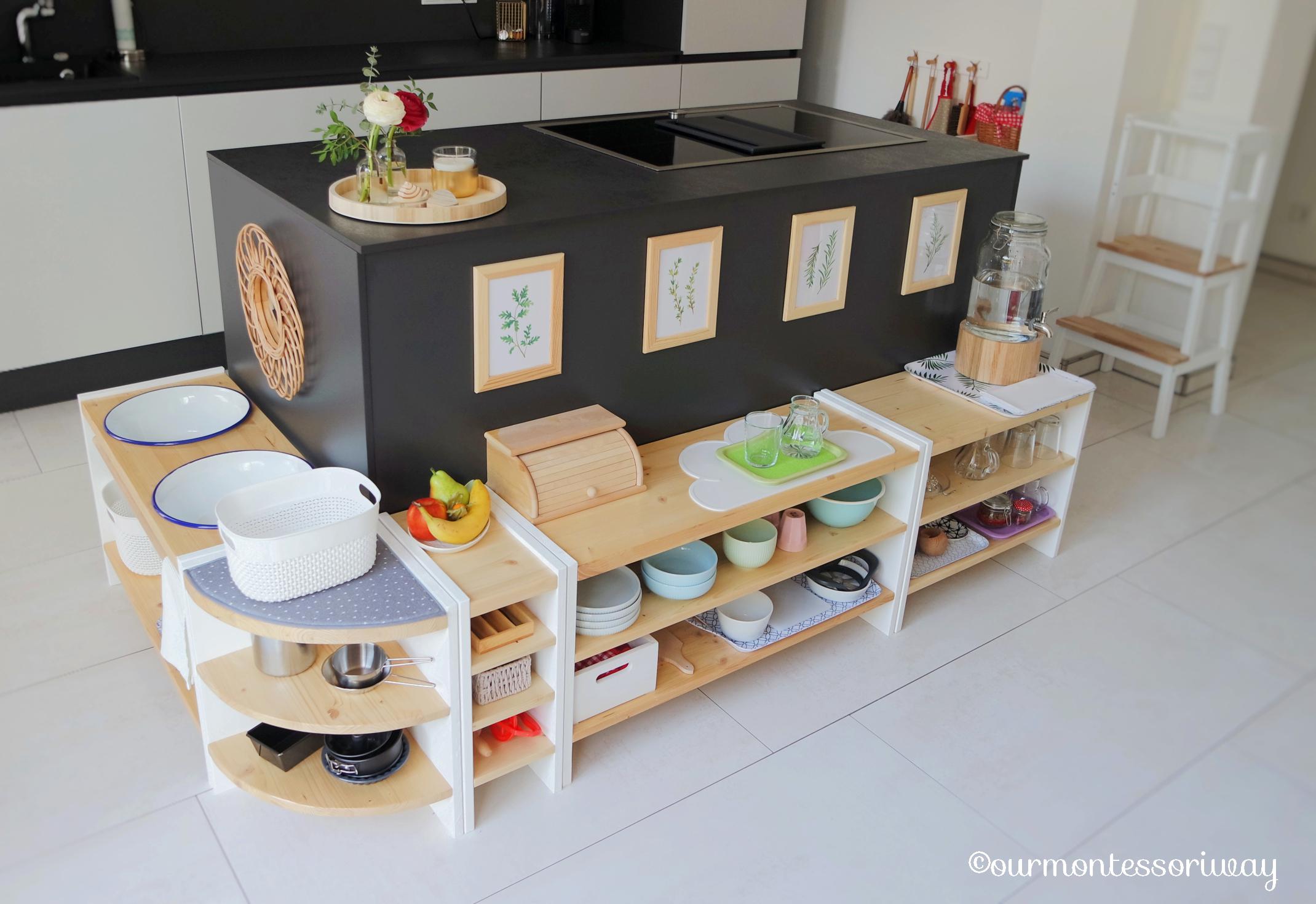 Montessori Kinderküche komplett
