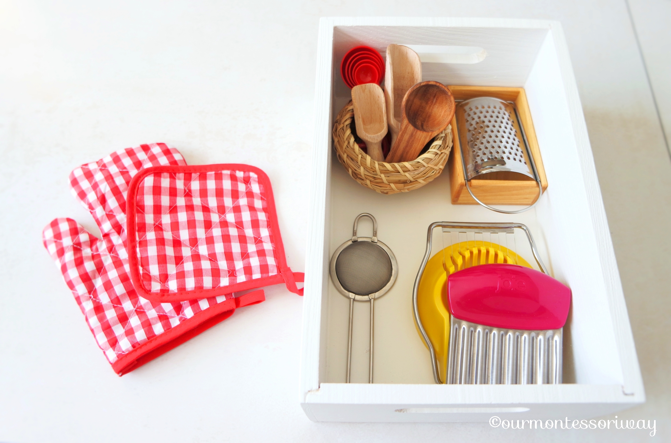 Montessori Kinderküche Küchenwerkzeuge