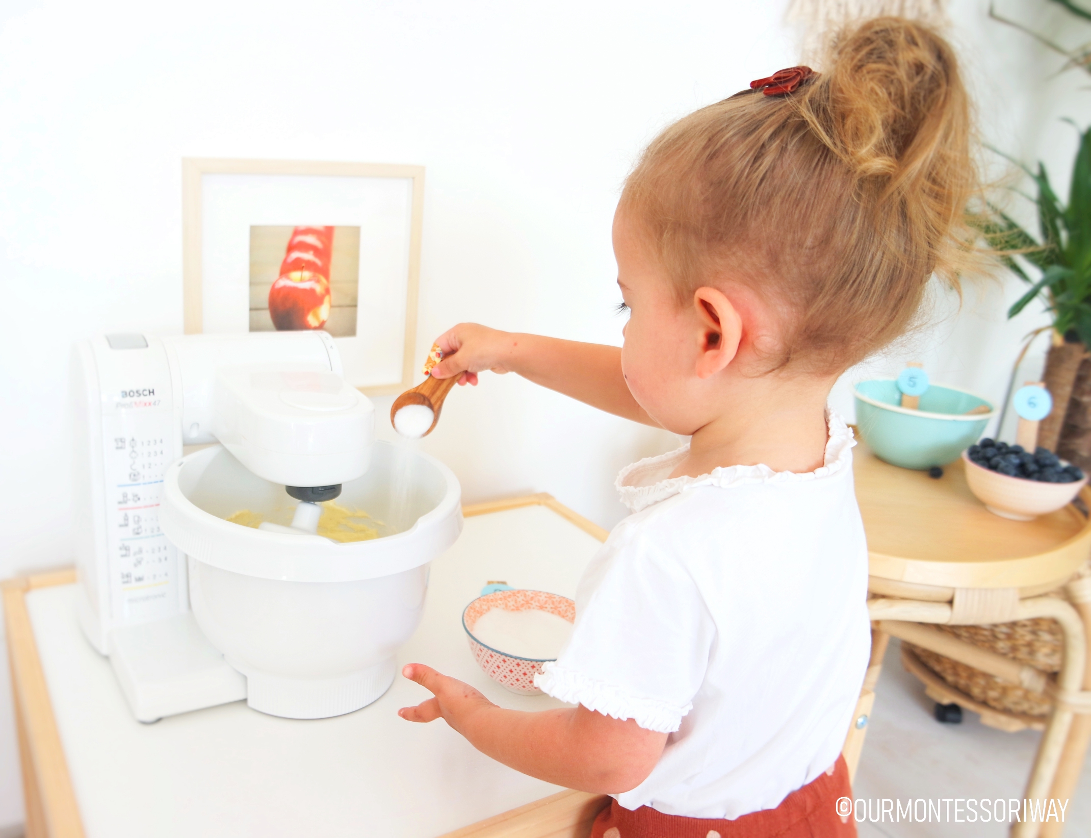 alleine backen - Zucker löffeln