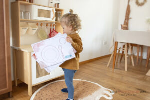 Montessori Tischset von Our Montessori Way