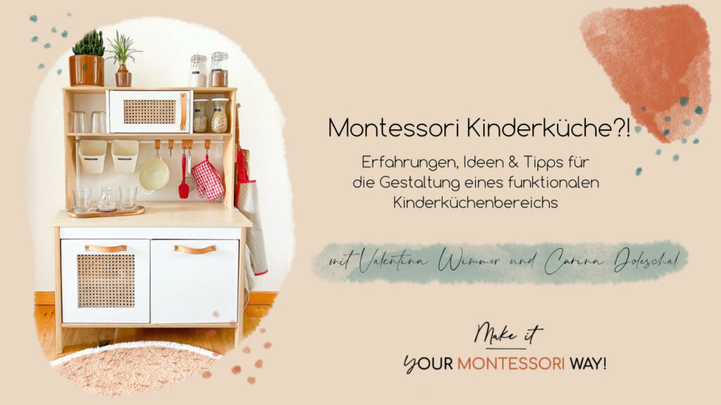 Montessori Kinderküche, funktionaler Kinderküchenbereich